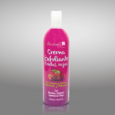 CREMA EXFOLIANTE DE FRUTOS ROJOS PARA MANOS Y CUERPO * 500