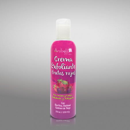 CREMA EXFOLIANTE DE FRUTOS ROJOS PARA MANOS Y CUERPO * 250